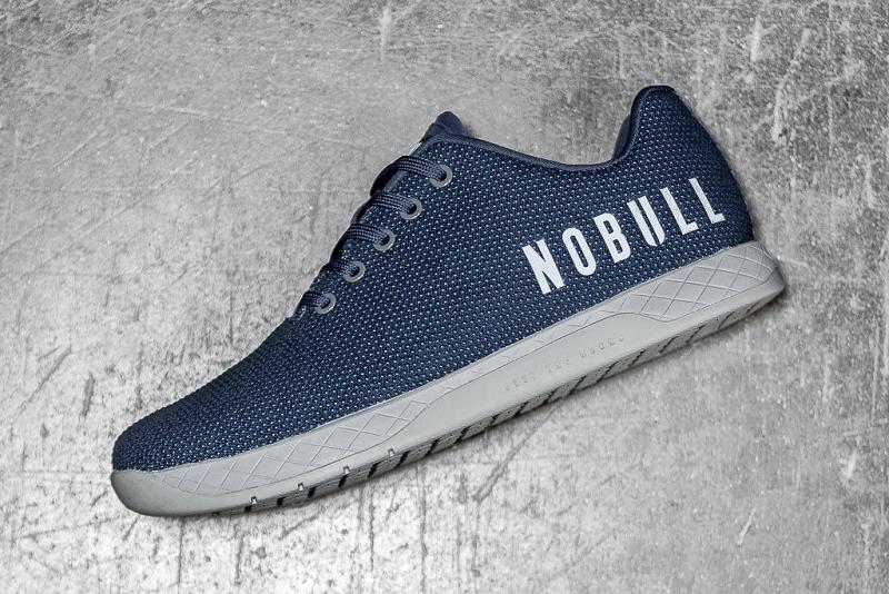 Men's Nobull Dark Denim Trainers Dark / Blue | SG C2186T